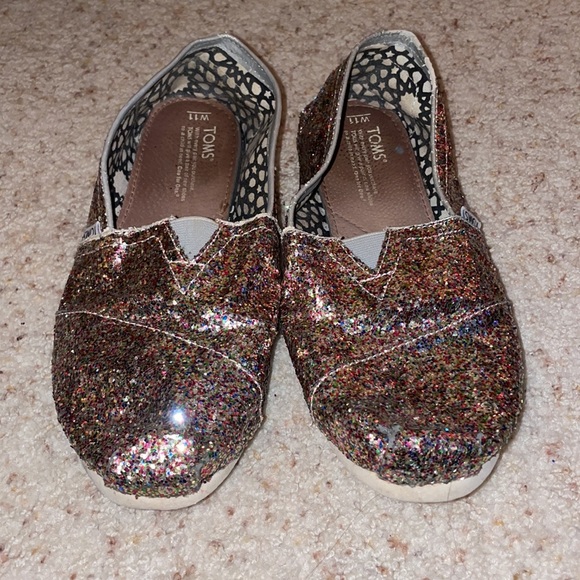 COPY - Sparkly Multi-Colored Glitter TOMS - Picture 4 of 9